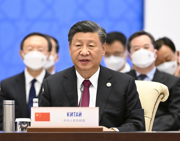 Xi attends & addresses SOC meetingan.jpg