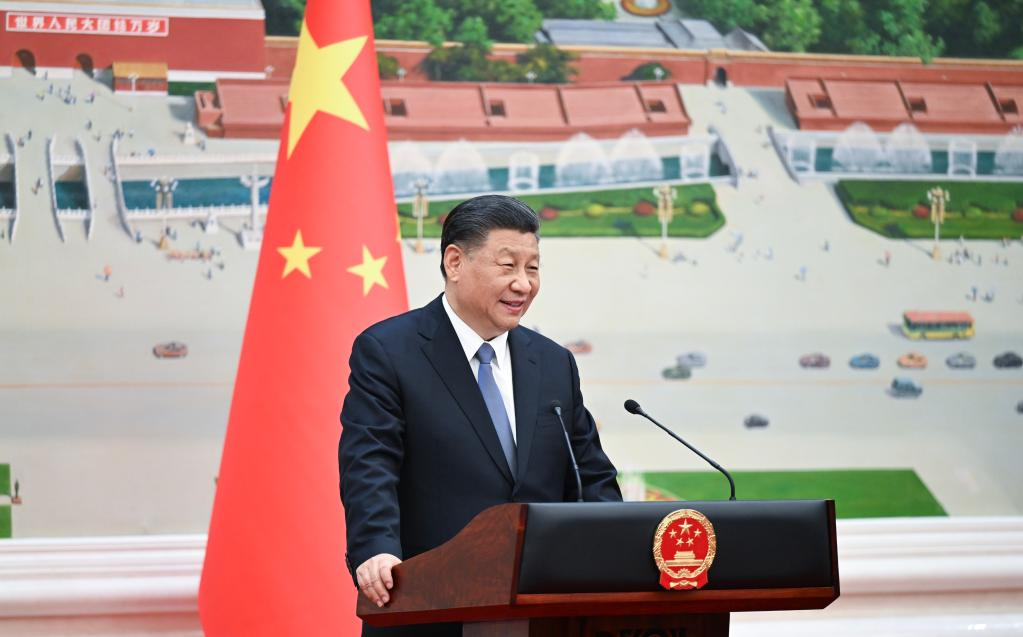 President Xi receives credentials of 70 ambassordors.jpg