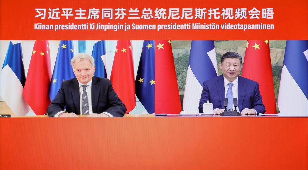 Xi meets Finnish president via video link.jpg