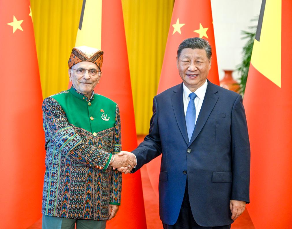 Xi holds talks with Timor Leste president.jpeg